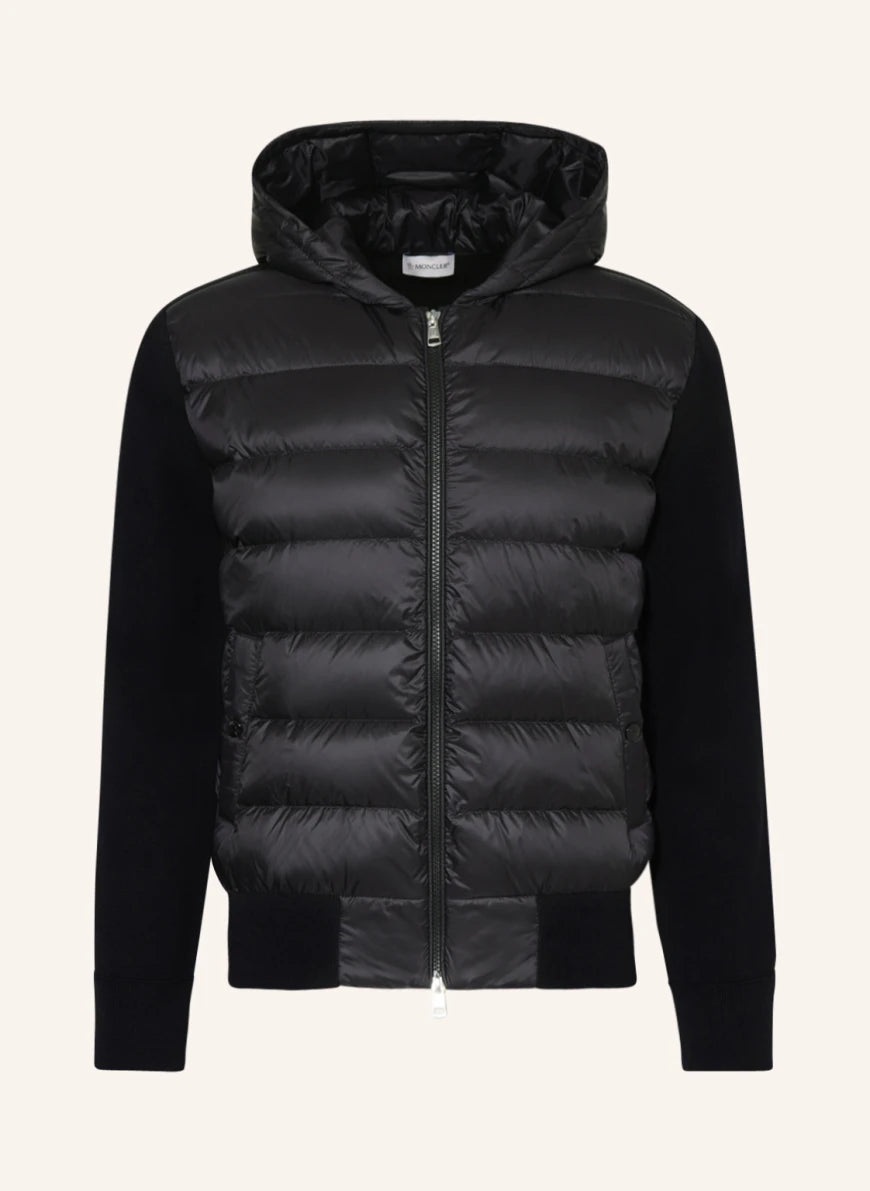 "Monc" Cardigan mit Kapuze