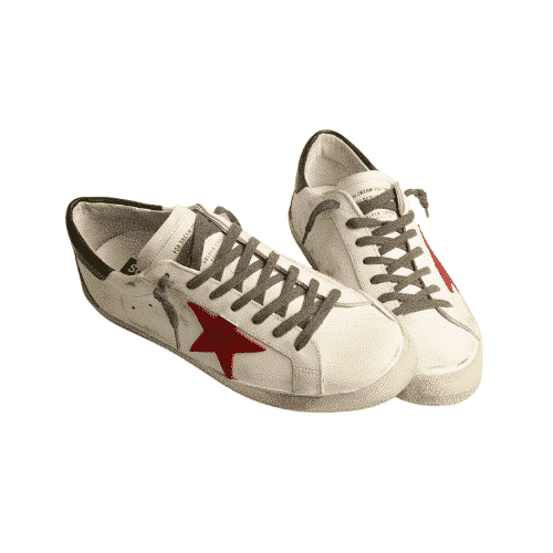 G*lden Goose - Silber/Leopard