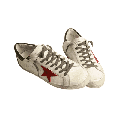 G*lden Goose - Silber/Leopard