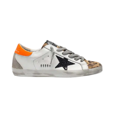 G*lden Goose - Silber/Leopard