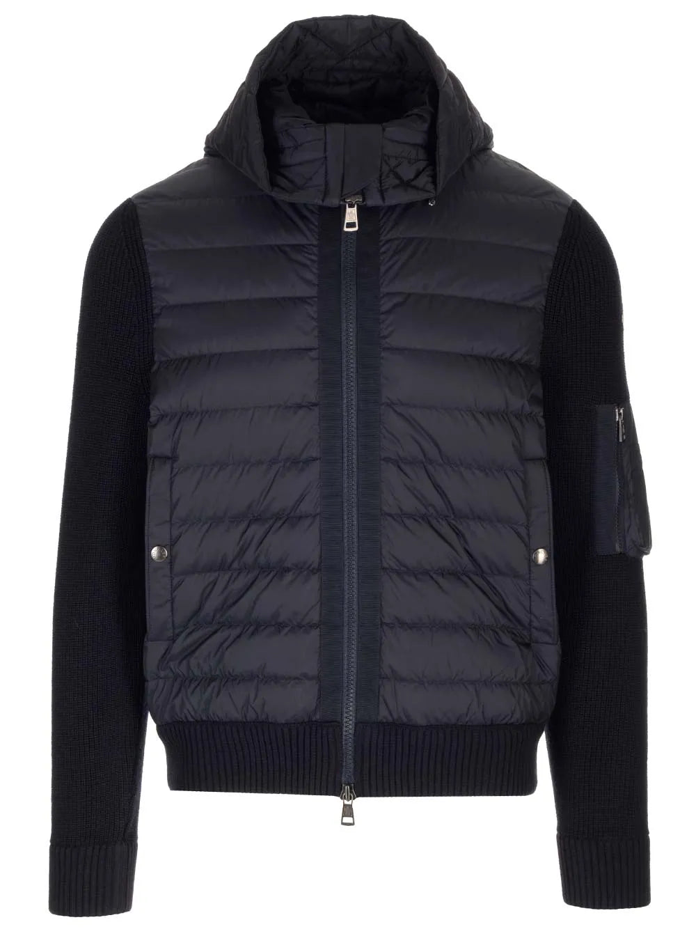 "Monc" Cardigan mit Kapuze