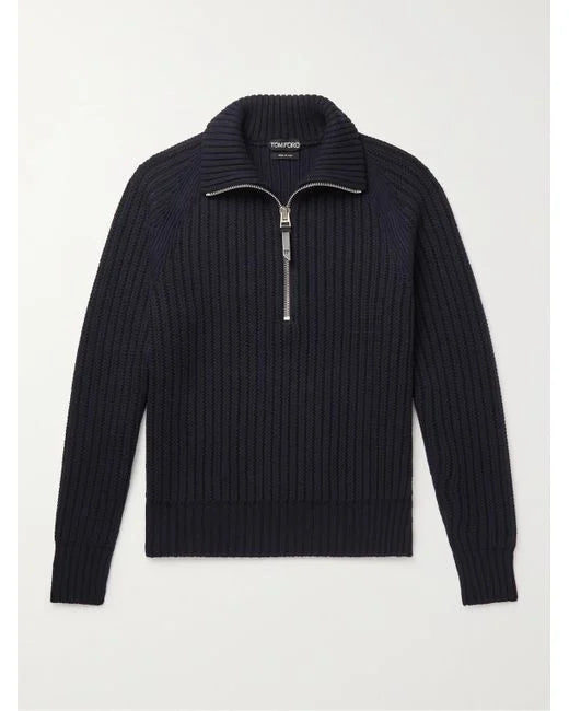 Tom F.- Halfzip Sweater